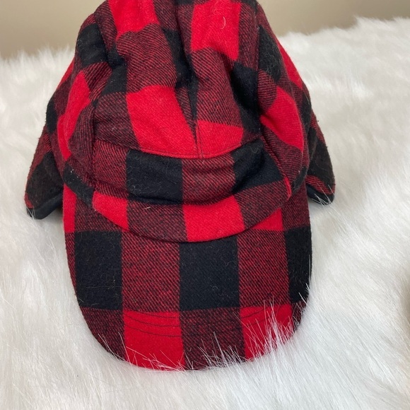 Eddie Bauer Buffalo Plaid Trapper Hat - Picture 5 of 7